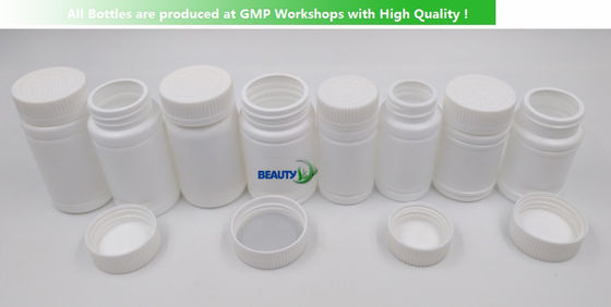 China Custom Empty Cosmetic Bottles HDPE PET Plastic Containers Food Grade Inner Coating supplier