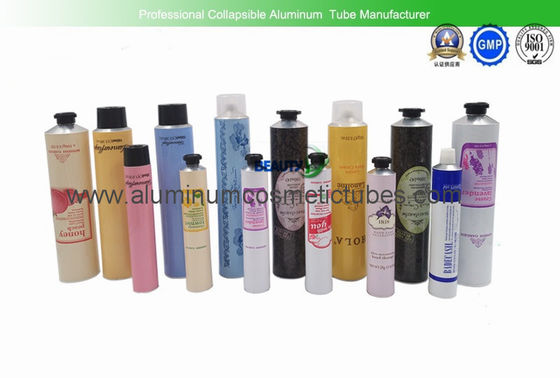 China Beauty Empty  Aluminium Cosmetic Tubes , Body Lotion Aluminum Tube Containers supplier
