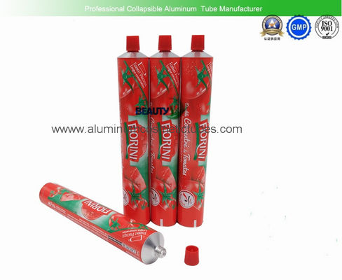 China Ketchup Cheese Spread Squeeze Tubes For Food Packaging Volume 5oz Dia. 40mm supplier