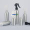 Empty metal cosmetic Packaging refillable aluminum hair salon Fine Mist Spray Bottles supplier